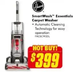 The Good Guys SmartWash Essentials Carpet Washer offer