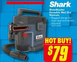 The Good Guys MessMaster Portable Wet Dry Vacuum offer