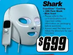 The Good Guys Cryoglow cooling led face mask blue frost offer