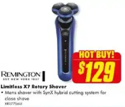 The Good Guys Limitless X7 Rotary Shaver offer