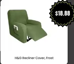 Cheap as Chips H&G Recliner Cover Frost offer
