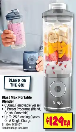 JB Hi-Fi Blast Max Portable Blender offer