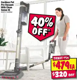 JB Hi-Fi Cordless Pet Pro Vacuum With Clean Sense IQ offer