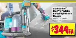 JB Hi-Fi StainStriker HairPro Portable Carpet Upholstery Cleaner offer