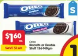 Spar Oreo Biscuits or Double Stuff offer