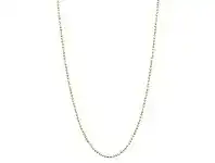 Bevilles Jewellery 10ct Yellow Gold Bead Chain Necklace 45cm offer