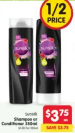 Spar Shampoo or Conditioner offer
