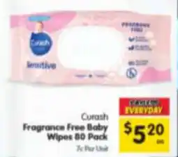 Spar Fragrance Free Baby Wipes offer
