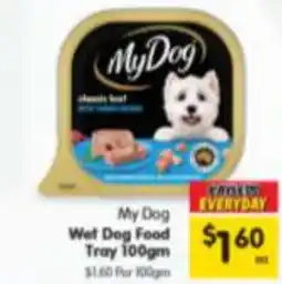 Spar Wet Dog Food Tray offer