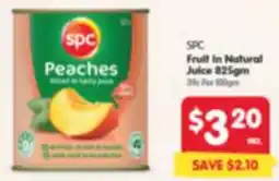 Spar Fruit in Natural Juice offer
