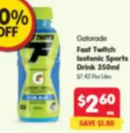 Spar Fast Twitch Isotonic Sports Drink offer