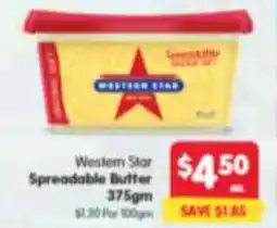 Spar Spreadable Butter offer