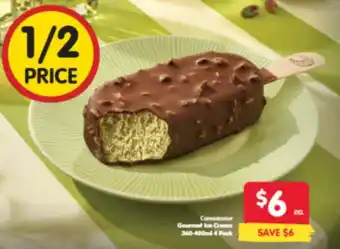Spar Connoisseur Gourmet Ice Cream offer