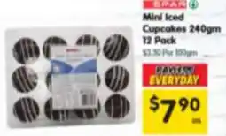 Spar Mini Iced Cupcakes offer