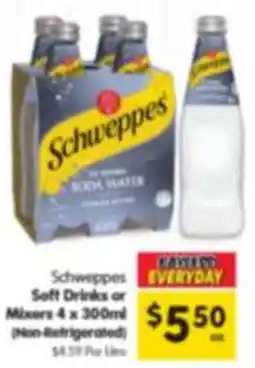 Spar Soft Drinks or Mixers offer