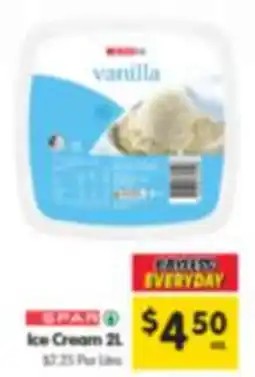 Spar Ice Cream offer