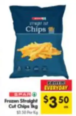 Spar Frazen Straight Cut Chips offer