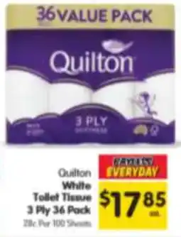 Spar White toilet tissue 3 ply offer