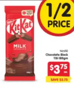 Spar Chocolate Block offer