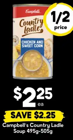 Drakes Campbells Country Ladle Soup offer