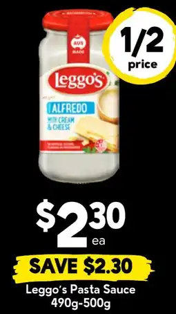 Drakes Leggos Pasta Sauce offer