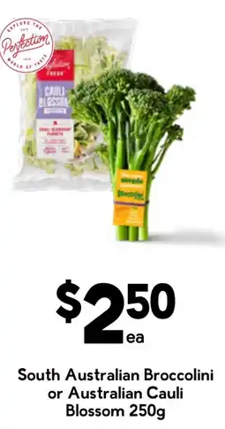 Drakes South Australian Broccolini or Australian Cauli Blossom offer