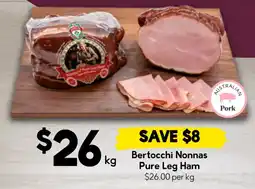 Drakes Bertocchi Nonnas Pure Leg Ham offer