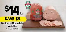 Drakes Bertocchi Mortadella Varieties offer