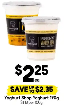 Drakes Yoghurt Shop Yoghurt offer