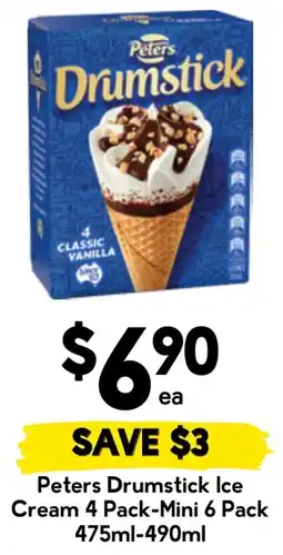 Drakes Peters Drumstick Ice Cream Mini offer