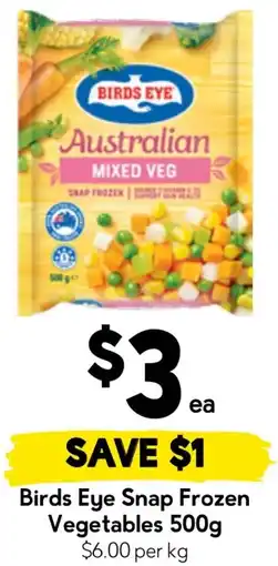 Drakes Birds Eye Snap Frozen Vegetables offer