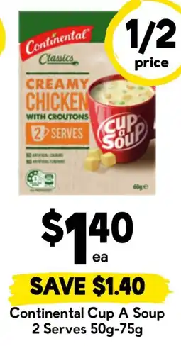 Drakes Continental Cup A Soup 2 Serves offer