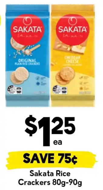 Drakes Sakata Rice Crackers offer