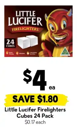 Drakes Little Lucifer Firelighters Cubes offer