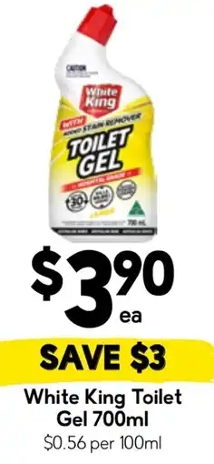 Drakes White King Toilet Gel offer