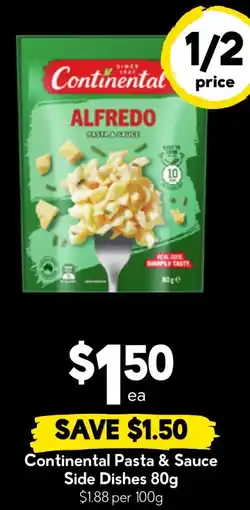 Drakes Continental Pasta & Sauce Side Dishes offer