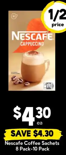 Drakes Nescafe Coffee Sachets offer