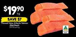 Drakes Thawed Value Atlantic Salmon offer