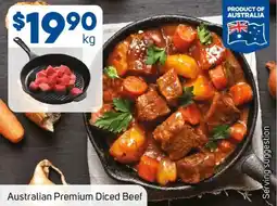 Foodland Australian Premium Diced Beef offer