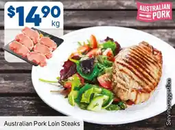 Foodland Australian Pork Loin Steaks offer