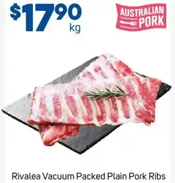 Foodland Rivalea Vacuum Packed Plain Pork Ribs offer