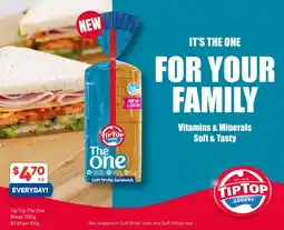 Foodland Tip Top The One Bread offer