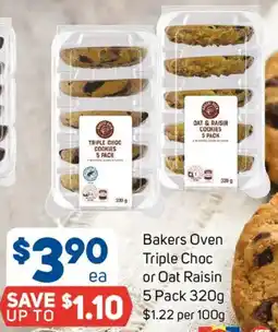 Foodland Bakers Oven Triple Choc or Oat Raisin offer