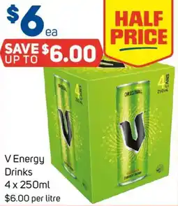 Foodland V Energy Drinks offer