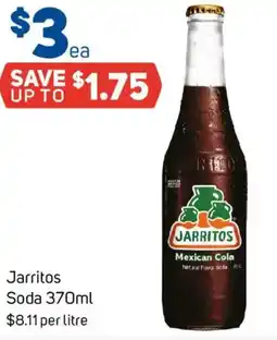 Foodland Jarritos Soda offer