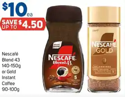 Foodland Nescafé Blend 43 or Gold Instant Coffee offer