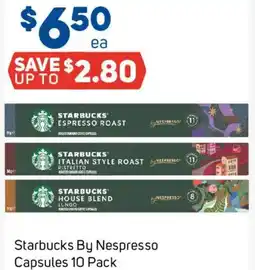 Foodland Starbucks By Nespresso Capsules offer
