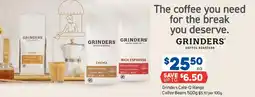 Foodland Grinders Cafe Q Range Coffee Beans offer