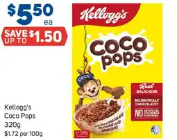Foodland Kelloggs Coco Pops offer