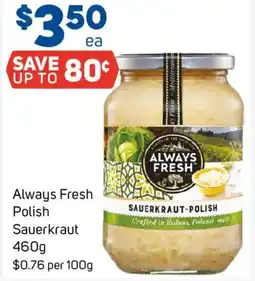 Foodland Always Fresh Polish Sauerkraut offer